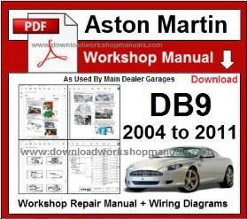 Aston Martin DB9 Workshop Service Repair Manual pdf